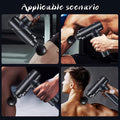 Massage Gun Deep Tissue and Muscle Massager, Facial Relaxer Pain Relief 6 Speed Percussion Massage Device